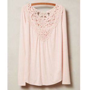 Meadow Rue Bobbinlace Bobbin Lace Top NWT Anthro